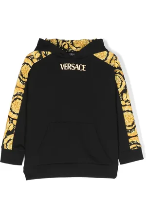 VERSACE Hoodie con estampado Barocco Kids