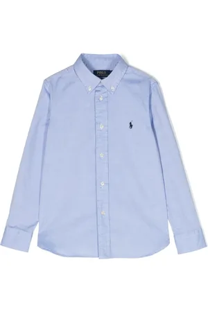 Ralph Lauren Camisa con logo bordado