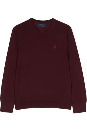 Ralph Lauren Suéter con logo bordado
