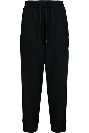 Giorgio Armani Pants tapered con logo bordado