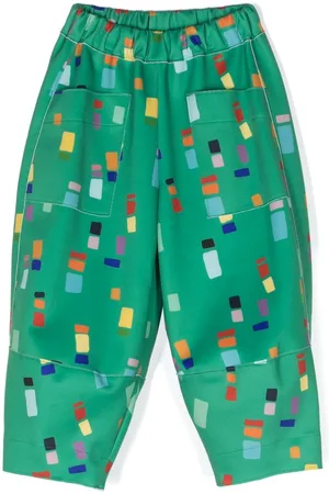 Mimisol Pantalones con estampado gráfico y pretina elástica