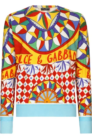 Dolce & Gabbana Suéter con estampado geométrico