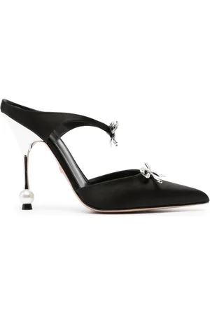 Giambattista Valli Zapatillas Diamond Ribbons con tacón de 105mm