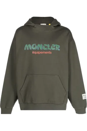Moncler Hoodie con logo estampado de x Salehe Bembury