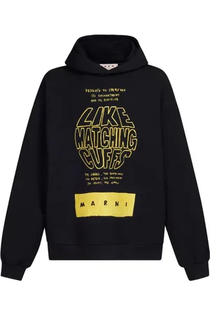 Marni Hoodie con eslogan estampado