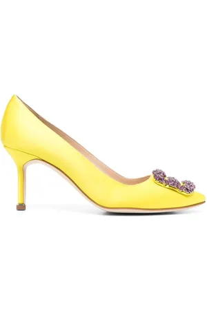 Manolo Blahnik Zapatillas Hangisi con tacón de 70mm