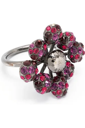 LOUIS VUITTON Anillo con detalles de strass 2000