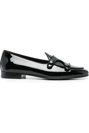 Edhen Milano Mocasines de charol con puntera de almendra