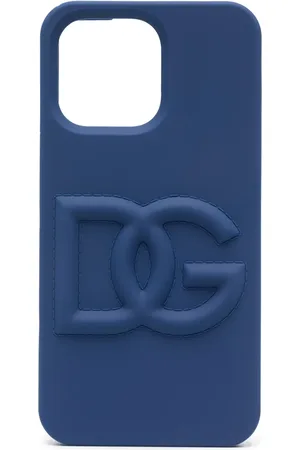 Dolce & Gabbana Funda para iPhone 14 Pro Max con monograma del logo