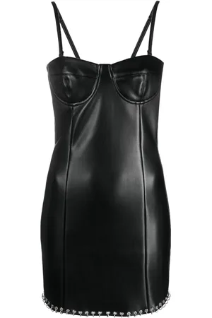 Patrizia Pepe Vestido corto con detalle de anillo