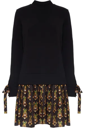 La DoubleJ Vestido corto Sporty con estampado gráfico