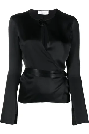 BLUMARINE Blusa con aplique floral
