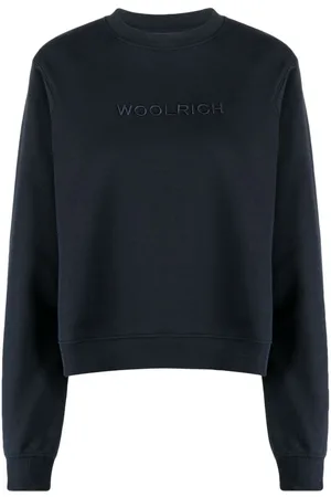 Woolrich Sudadera con cuello redondo y logo bordado