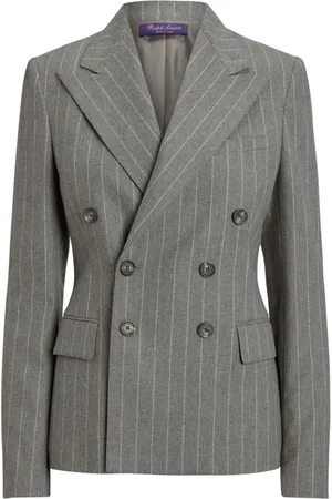 Ralph Lauren Blazer con solapas de pico y doble botonadura