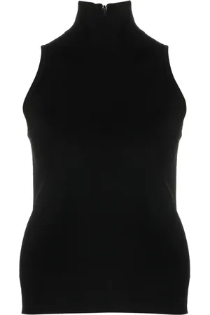 Max Mara Top tejido con cuello alto