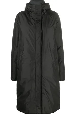 Msgm Abrigo capitonado oversize con capucha