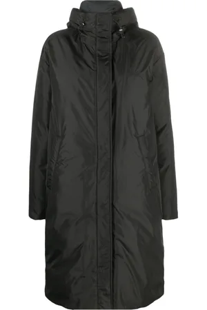 Msgm Abrigo capitonado oversize con capucha