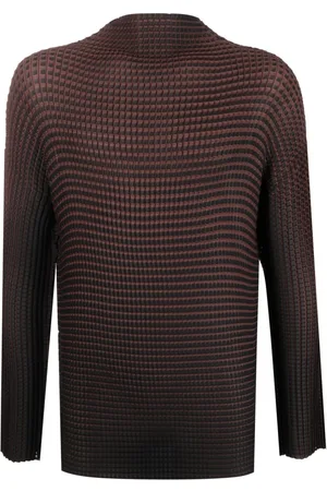 SUNNEI Playera plisada manga larga