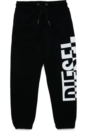 Diesel Pantalones con logo estampado