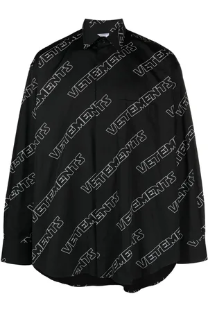 Vetements Camisa con logo estampado