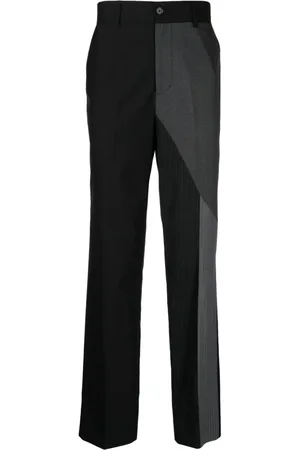 Feng Chen Wang Pantalones de vestir con tiro medio