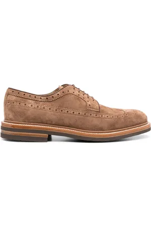 Brunello Cucinelli Zapatos de vestir con perforaciones