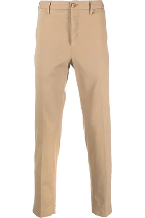 Incotex Pantalones rectos con tiro bajo