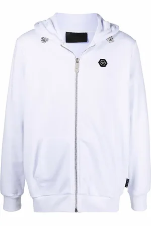 Philipp Plein Hoodie de cachemira con motivo Skull