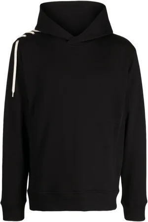 CRAIG GREEN Hoodie tejida con detalle de agujetas