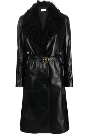 Bally Gabardina con cuello de lana