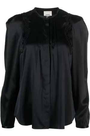 Isabel Marant Blusa Joanea plisada