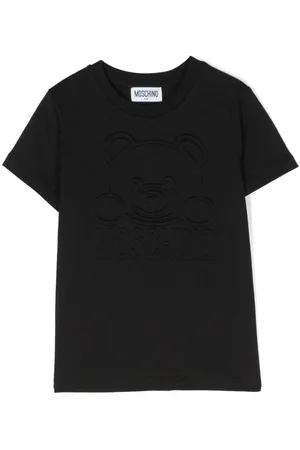 Moschino Playera con logo en relieve