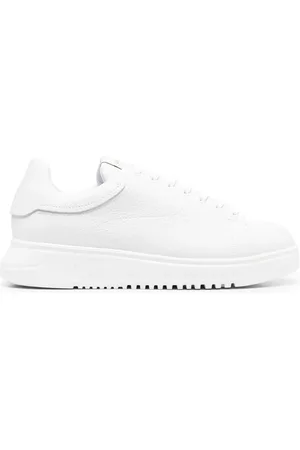 Emporio Armani Tenis bajos con agujetas