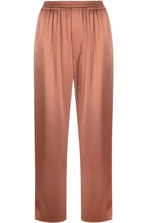 Nanushka Pantalones capri con pretina elástica