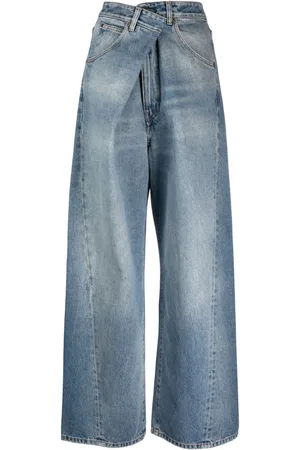 DARKPARK Jeans anchos Ines asimétricos