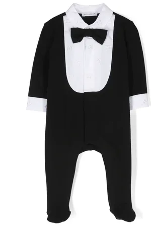 Dolce & Gabbana Pijama con logo bordado