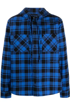 OFF-WHITE Sobrecamisa con cuadros estampados