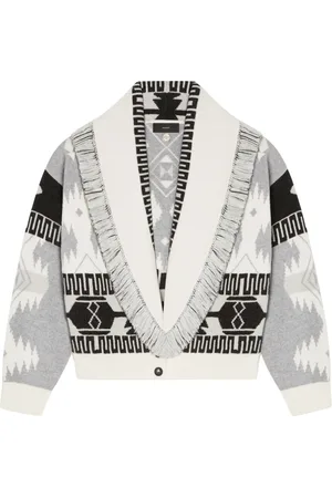 Alanui Cárdigan estilo bomber con motivo Icon en jacquard
