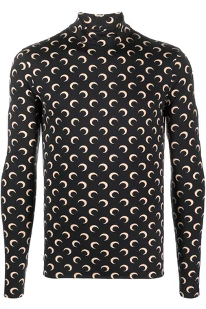Marine Serre Camiseta con motivo Crescent Moon