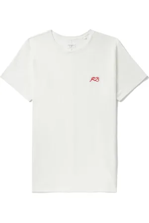 RAG&BONE Playera con logo bordado