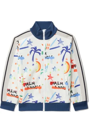 Palm Angels Chamarra bomber con estampado gráfico