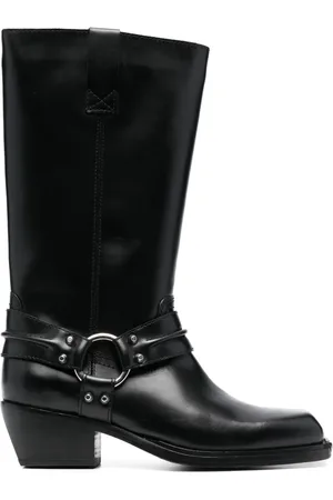 Sandro Botas con puntera cuadrada y tacón de 50mm