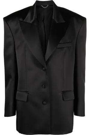 MAGDA BUTRYM Blazer de seda con botones