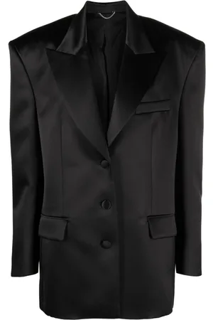 MAGDA BUTRYM Blazer de seda con botones