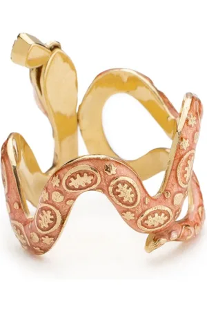 Tamara Taichman Anillo Eve en oro amarillo de 14kt con gemas