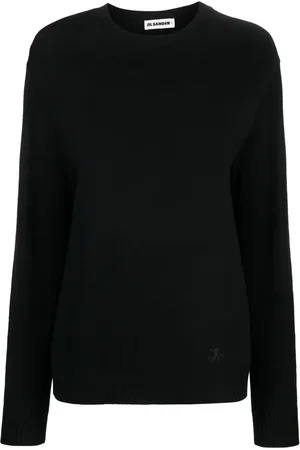 Jil Sander Sudadera con logo bordado