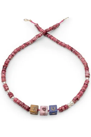 Tamara Taichman Collar I Love You en oro amarillo de 9kt con gema