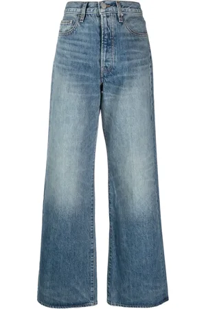 AMIRI Jeans anchos con tiro alto