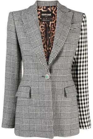Roberto Cavalli Blazer con paneles en contraste