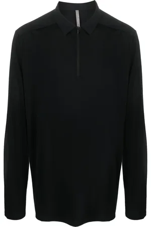 Veilance Playera tipo polo con cierre